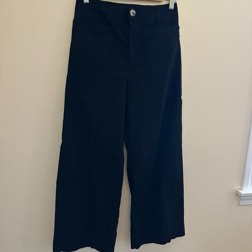 Maeve Classic Black Ankle Pants - Picture 2 of 5